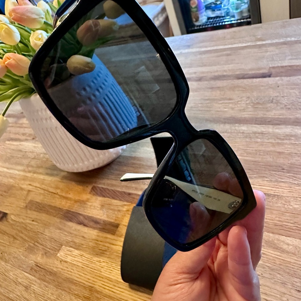 Prada Black Square Sunglasses